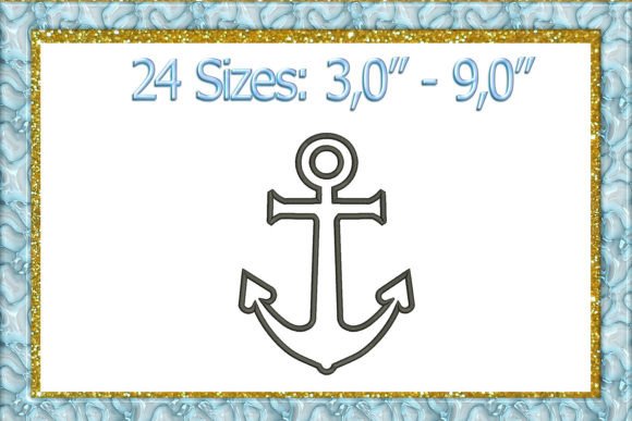 Anchor Applique Machine Embroidery Review for Personalized Gifts