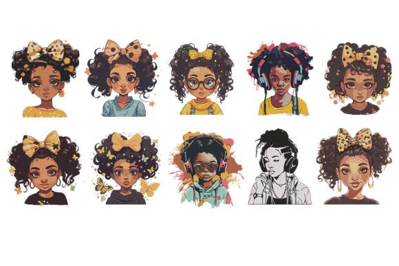 Cute Black Girl Embroidery Bundle Review