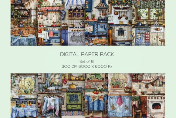 Embroidery Patchwork Kitchen Paper Set Review