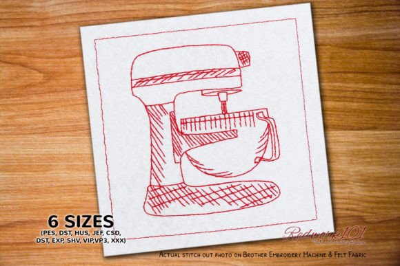 Food Mixer Embroidery Design Review