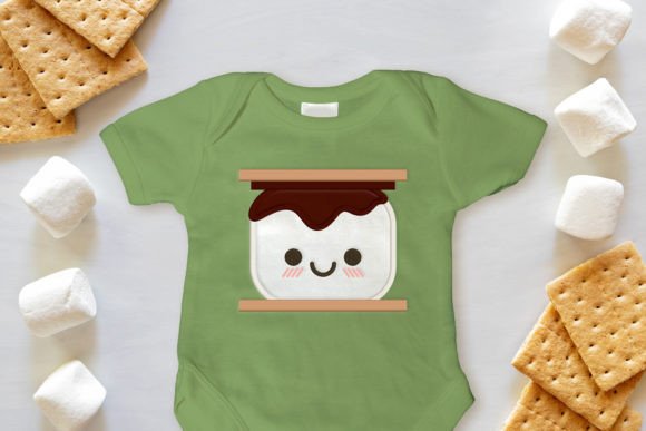Kawaii Cartoon Smore Applique Embroidery Review