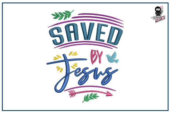 Saved by Jesus Embroidery Review