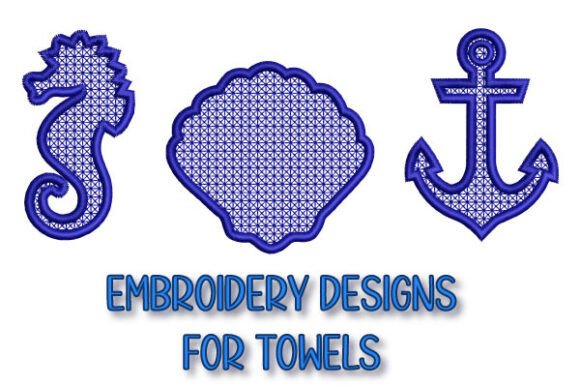 Seashell Seahorse Anchor Embroidery Review