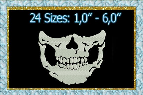 Skull Smile Embroidery Review for Seasonal Use